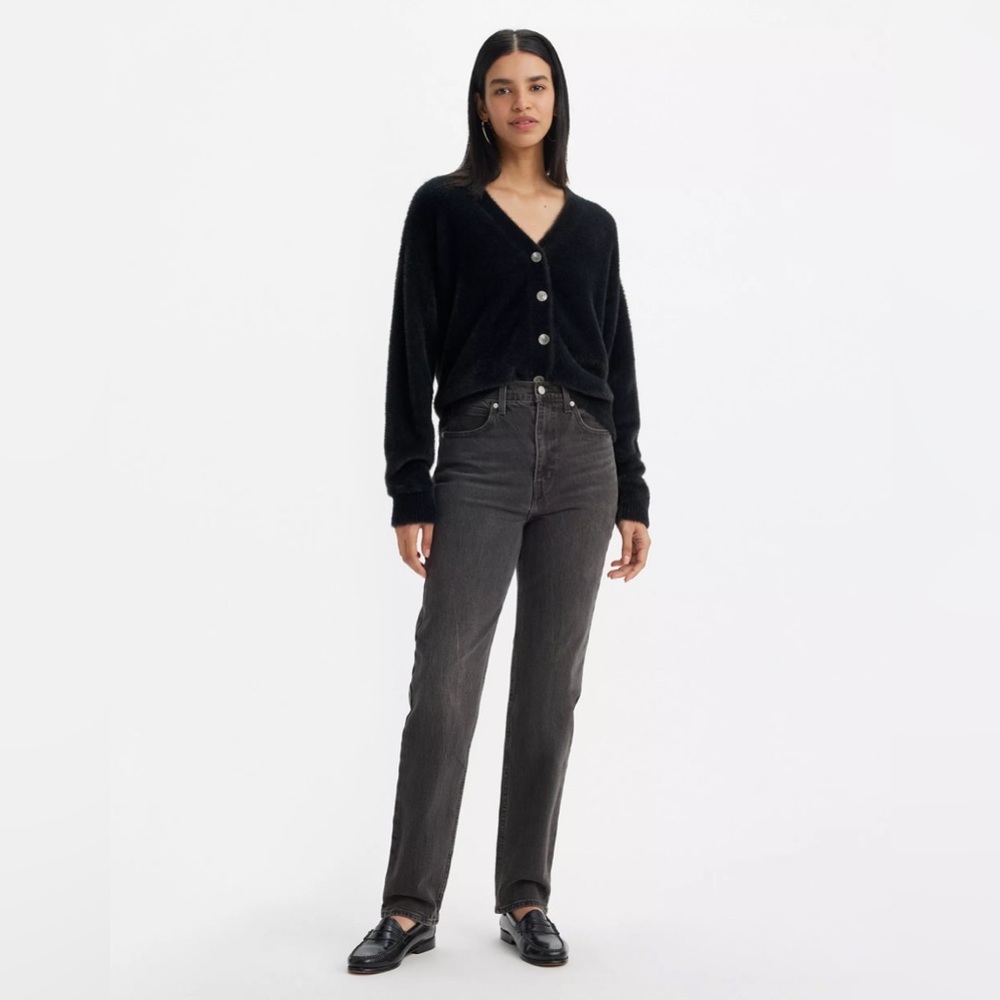 Levi’s 70's High Slim Straight Jeans in Black